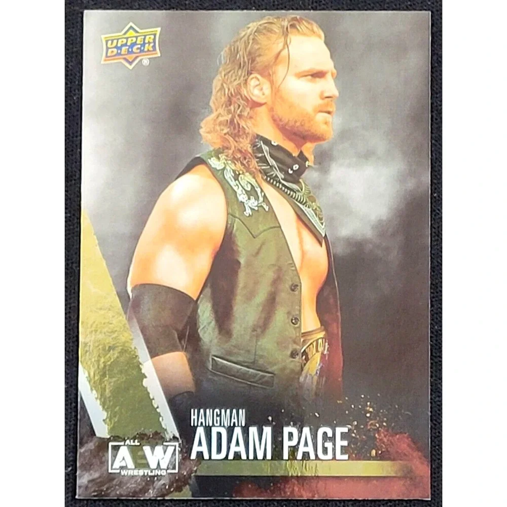 2021 UPPER DECK AEW HANGMAN ADAM‎ PAGE RAINBOW FOIL